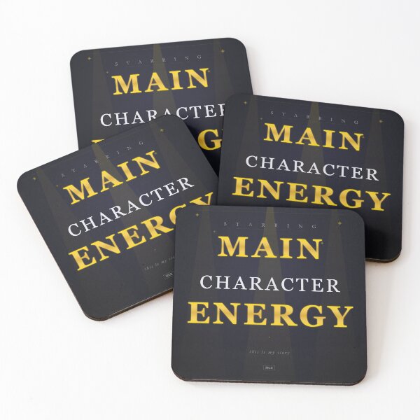 Item preview, Main Character Energy — Cinematic Confidence designed and sold by Peace Frog SEA.