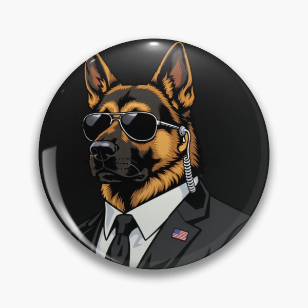 Item preview, German Shepherd Agent Dog Sunglasses K9 Security designed and sold by Tsugraf Designs.
