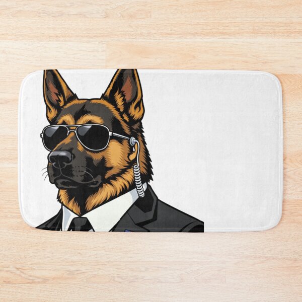Item preview, German Shepherd Agent Dog Sunglasses K9 Security designed and sold by Tsugraf Designs.