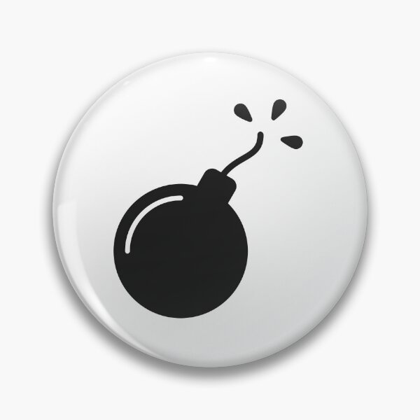 Item preview, Cartoon Bomb Vector With Lit Fuse Vector designed and sold by THP Creative.