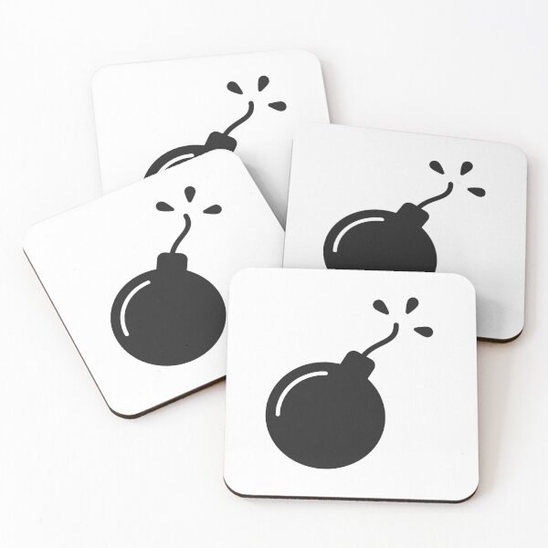 Item preview, Cartoon Bomb Vector With Lit Fuse Vector designed and sold by THP Creative.
