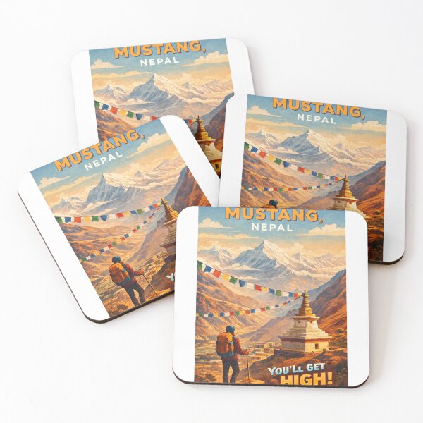 Item preview, Mustang Nepal Himalayas Annapurna Nilgiri Kali Gandaki Upper Mustang designed and sold by Aryabek.
