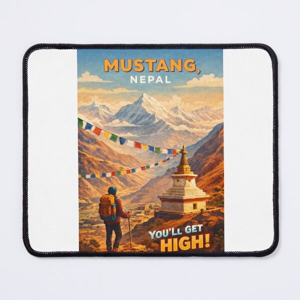Item preview, Mustang Nepal Himalayas Annapurna Nilgiri Kali Gandaki Upper Mustang designed and sold by Aryabek.