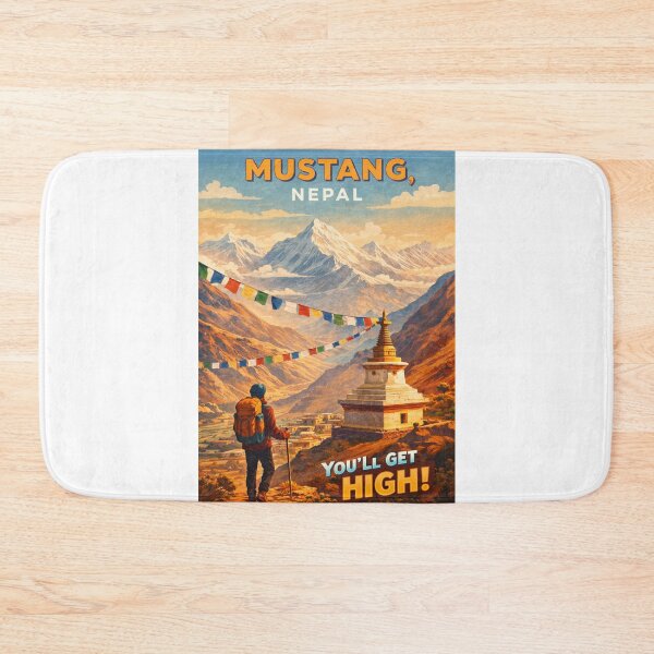 Item preview, Mustang Nepal Himalayas Annapurna Nilgiri Kali Gandaki Upper Mustang designed and sold by Aryabek.