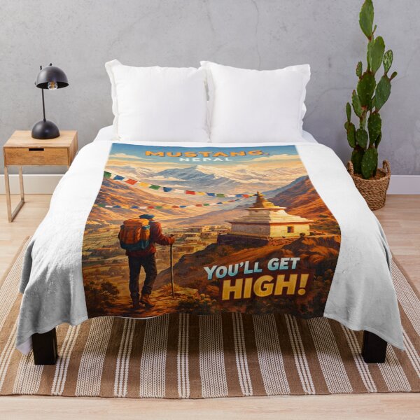 Item preview, Mustang Nepal Himalayas Annapurna Nilgiri Kali Gandaki Upper Mustang designed and sold by Aryabek.