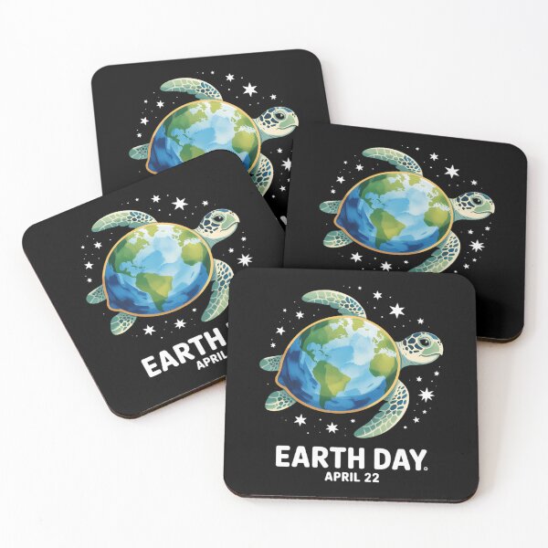 Item preview, Earth Day Restore Earth Sea Turtle Art Save the Planet designed and sold by sailorjessiArt.