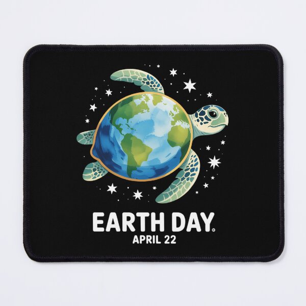 Item preview, Earth Day Restore Earth Sea Turtle Art Save the Planet designed and sold by sailorjessiArt.