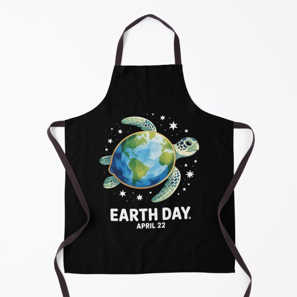 Item preview, Earth Day Restore Earth Sea Turtle Art Save the Planet designed and sold by sailorjessiArt.