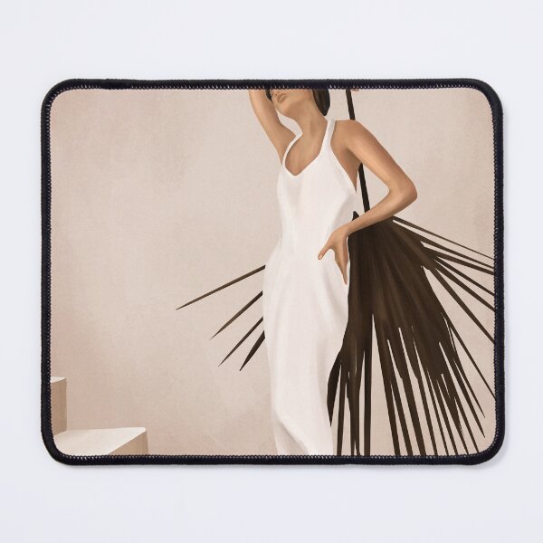 Item preview, Minimal Woman with a Palm Leaf designed and sold by Branka Kodzoman.