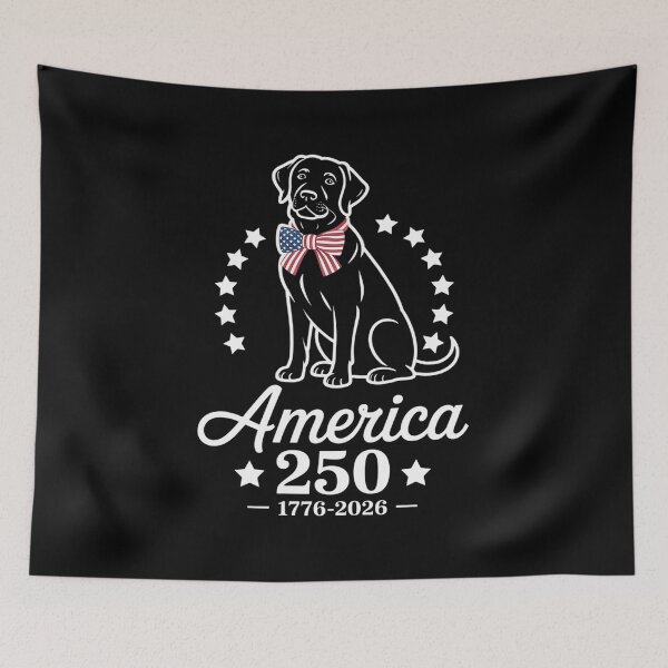 Item preview, 250th Anniversary Labrador Retriever America 250 designed and sold by fferomananul.