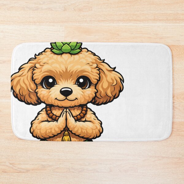 Item preview, Cute Meditating Dog Zen Yoga Puppy Namaste designed and sold by Tsugraf Designs.