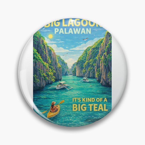 Item preview,  Big Lagoon Palawan Philippines El Nido Bacuit Bay Miniloc Island designed and sold by Aryabek.