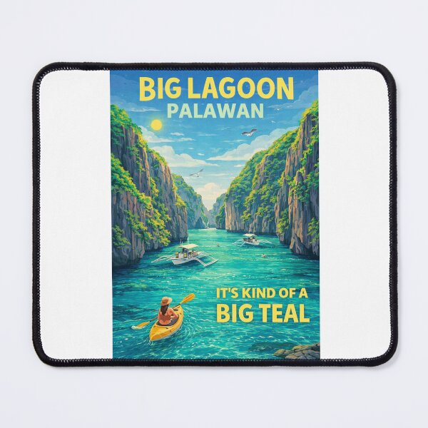 Item preview, Big Lagoon Palawan Philippines El Nido Bacuit Bay Miniloc Island designed and sold by Aryabek.