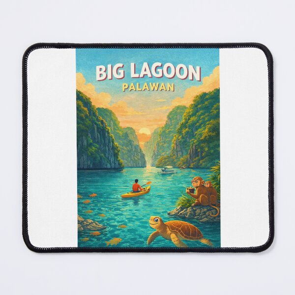 Item preview, Big Lagoon Palawan Philippines El Nido Bacuit Bay Cadlao Island designed and sold by Aryabek.