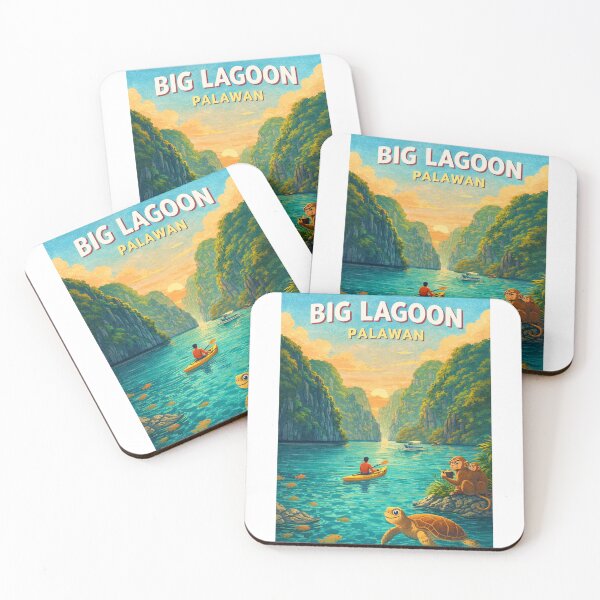 Item preview, Big Lagoon Palawan Philippines El Nido Bacuit Bay Cadlao Island designed and sold by Aryabek.