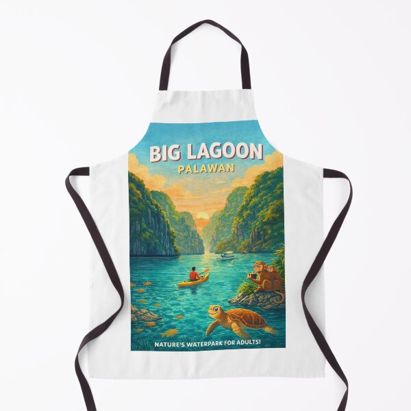 Item preview, Big Lagoon Palawan Philippines El Nido Bacuit Bay Cadlao Island designed and sold by Aryabek.