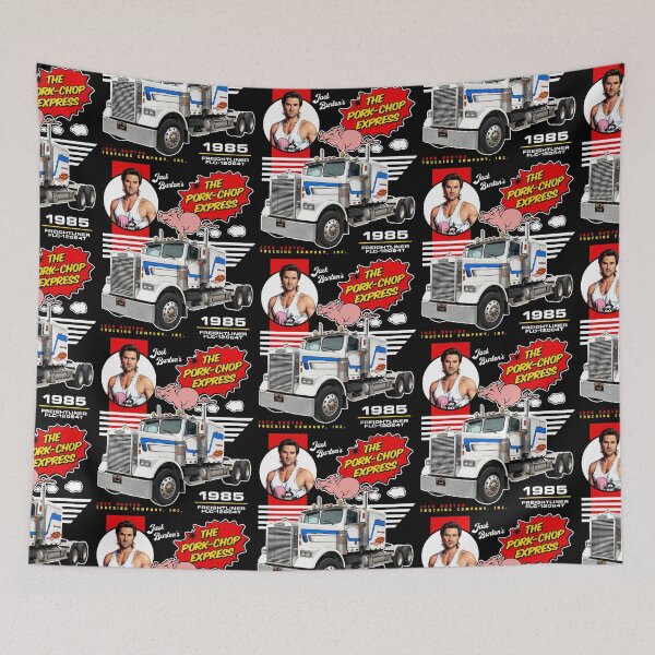 Item preview, Jack Burton Pork Chop Express Trucking - Big Trouble In Little China designed and sold by darklordpug.
