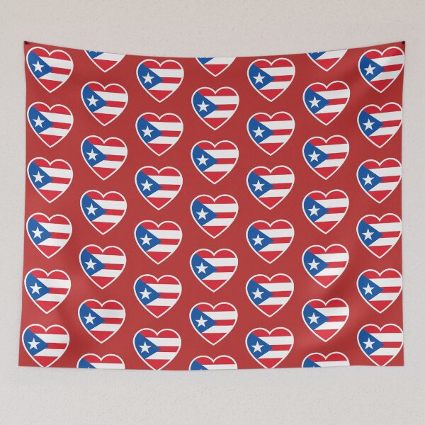 Item preview, Puerto Rico Heart Flag – Boricua Pride Love Design designed and sold by TheStephanieRome.