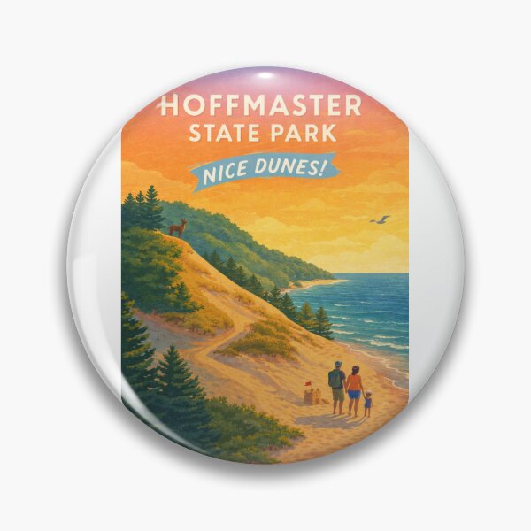 Item preview, Hoffmaster State Park Michigan Lake Michigan Muskegon Norton Shores designed and sold by Aryabek.