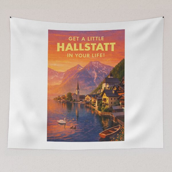Item preview, Hallstatt Salzkammergut Austria Hallstatter See Dachstein Alps Oberosterreich designed and sold by Aryabek.