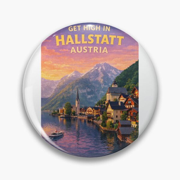 Item preview, Hallstatt Salzkammergut Austria Hallstatter See Dachstein Alps Oberosterreich designed and sold by Aryabek.