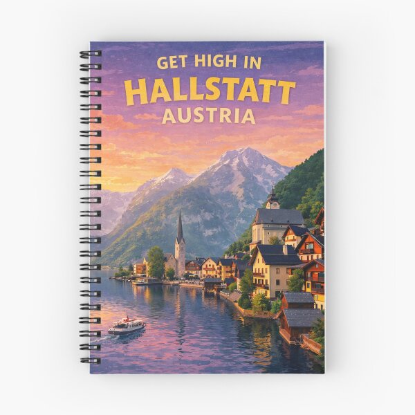 Item preview, Hallstatt Salzkammergut Austria Hallstatter See Dachstein Alps Oberosterreich designed and sold by Aryabek.