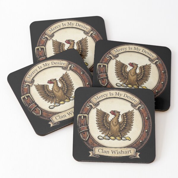 Item preview, Clan Wishart Crest designed and sold by BagTown Clans.