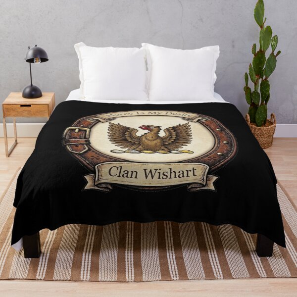 Item preview, Clan Wishart Crest designed and sold by BagTown Clans.