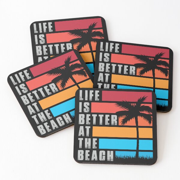 Item preview, Tropical Palm Tree  sunset Beach – Summer Vibes vacation  designed and sold by Bloomie_Studio .
