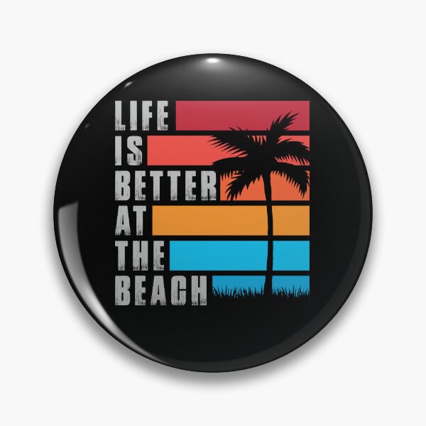 Item preview, Tropical Palm Tree  sunset Beach – Summer Vibes vacation  designed and sold by Bloomie_Studio .