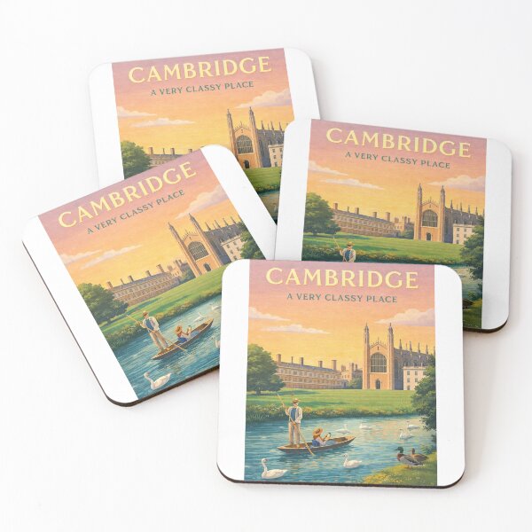 Item preview, Cambridge England River Cam King's College Chapel Trinity College Cambridge University designed and sold by Aryabek.