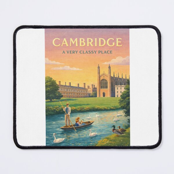 Item preview, Cambridge England River Cam King's College Chapel Trinity College Cambridge University designed and sold by Aryabek.