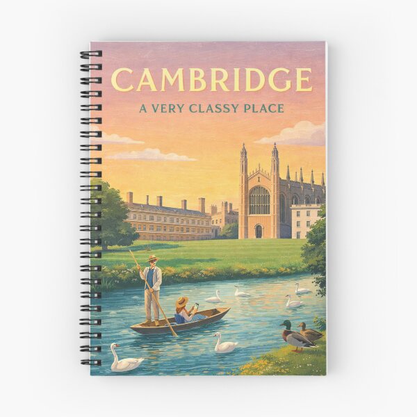 Item preview, Cambridge England River Cam King's College Chapel Trinity College Cambridge University designed and sold by Aryabek.