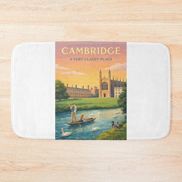 Item preview, Cambridge England River Cam King's College Chapel Trinity College Cambridge University designed and sold by Aryabek.