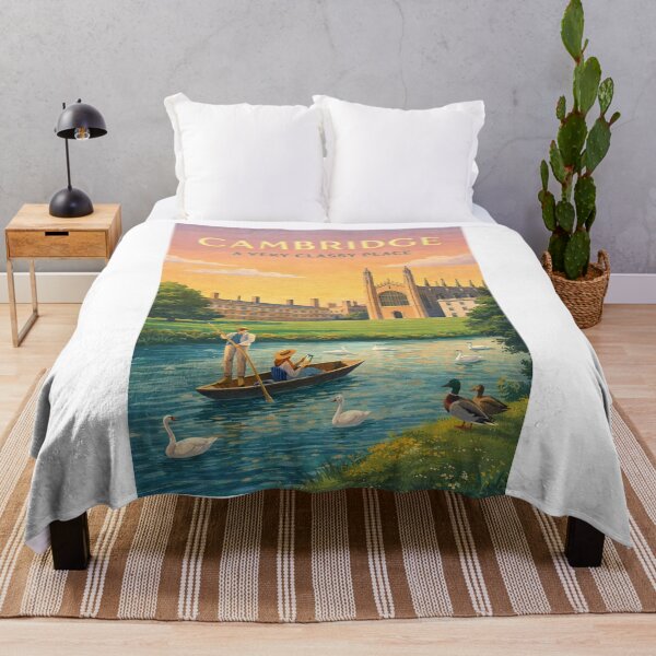 Item preview, Cambridge England River Cam King's College Chapel Trinity College Cambridge University designed and sold by Aryabek.