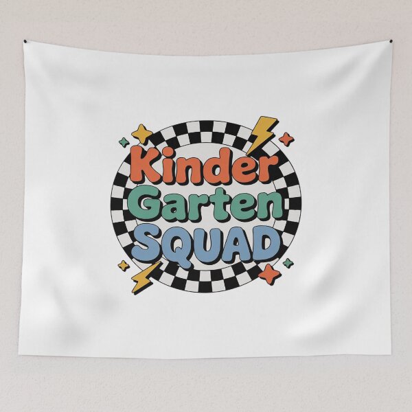 Item preview, Back To School Groovy Teacher Kindergarten Crew Squad Team designed and sold by fferomananul.