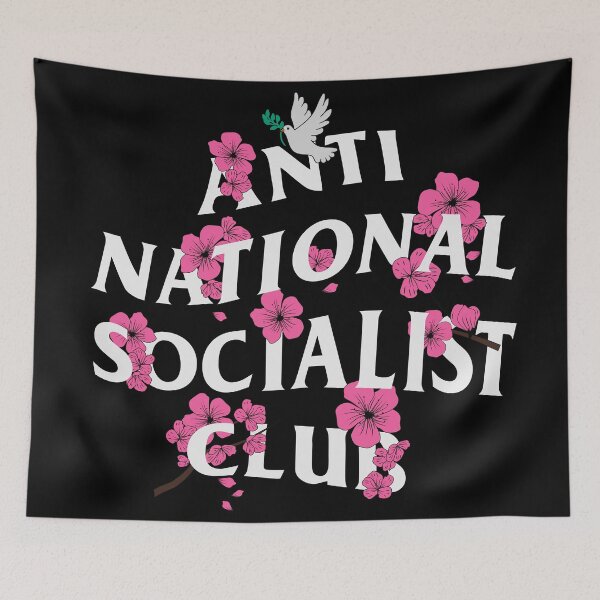 Item preview, ANTI NATIONAL SOCIALIST CLUB designed and sold by oddwonders.