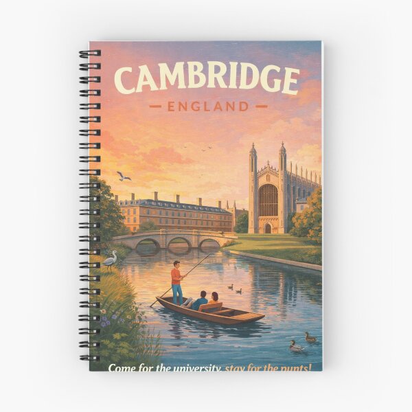 Item preview, Cambridge England River Cam King's College Chapel Trinity College Cambridge University designed and sold by Aryabek.