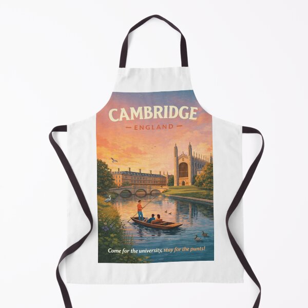 Item preview, Cambridge England River Cam King's College Chapel Trinity College Cambridge University designed and sold by Aryabek.