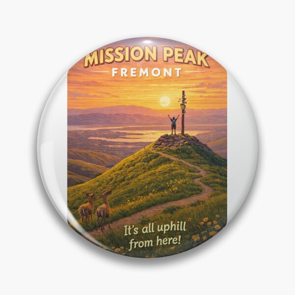 Item preview, Mission Peak Fremont California San Francisco Bay Area Alameda County designed and sold by Aryabek.