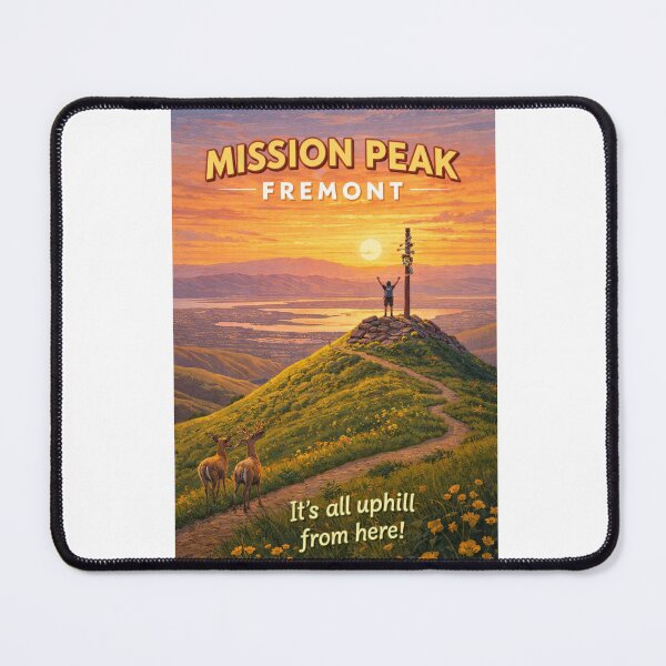 Item preview, Mission Peak Fremont California San Francisco Bay Area Alameda County designed and sold by Aryabek.