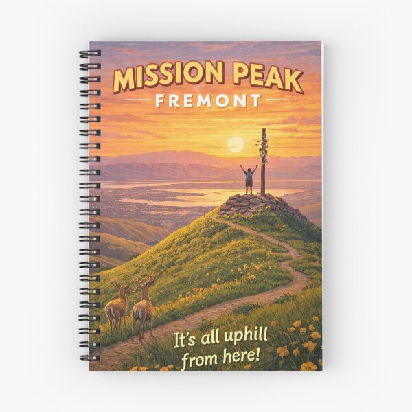 Item preview, Mission Peak Fremont California San Francisco Bay Area Alameda County designed and sold by Aryabek.