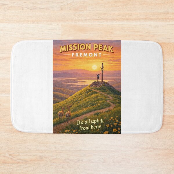 Item preview, Mission Peak Fremont California San Francisco Bay Area Alameda County designed and sold by Aryabek.