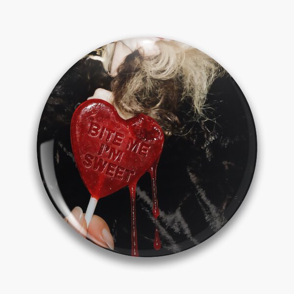 Item preview, Sky Ferreira - Bite Me I'm Sweet Dripping Heart Lollipop designed and sold by y2kponyclub.