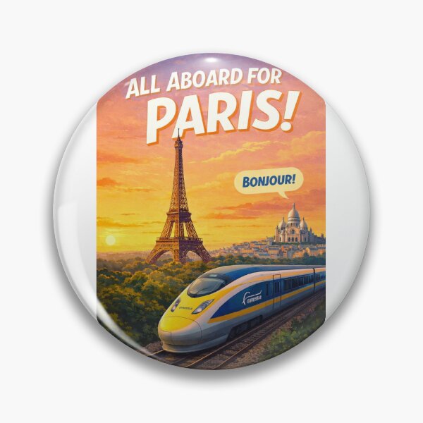 Item preview, Paris France Eiffel Tower Sacré-Cœur Montmartre Eurostar Arc de Triomphe Eurostar designed and sold by Aryabek.