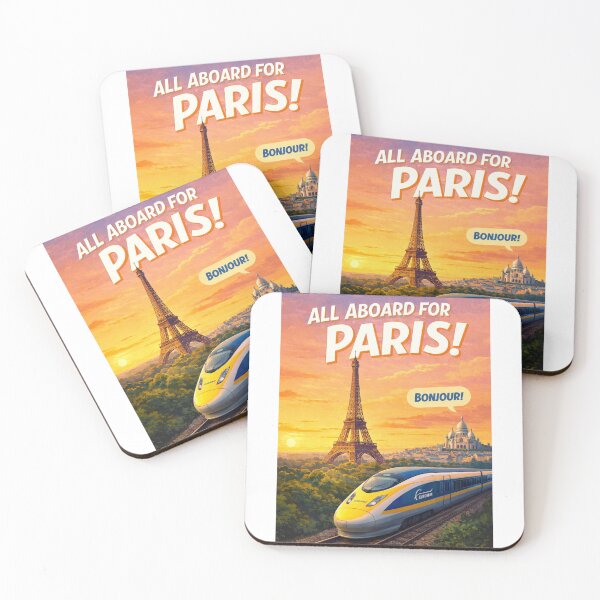 Item preview, Paris France Eiffel Tower Sacré-Cœur Montmartre Eurostar Arc de Triomphe Eurostar designed and sold by Aryabek.