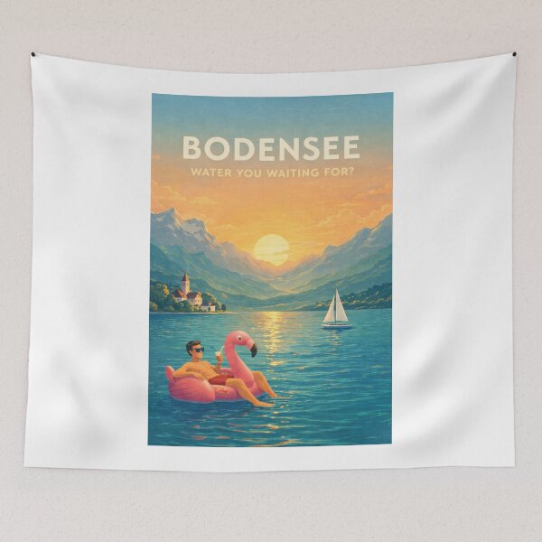 Item preview, Bodensee Lake Constance Germany Switzerland Austria Alps Lindau Konstanz Bregenz designed and sold by Aryabek.