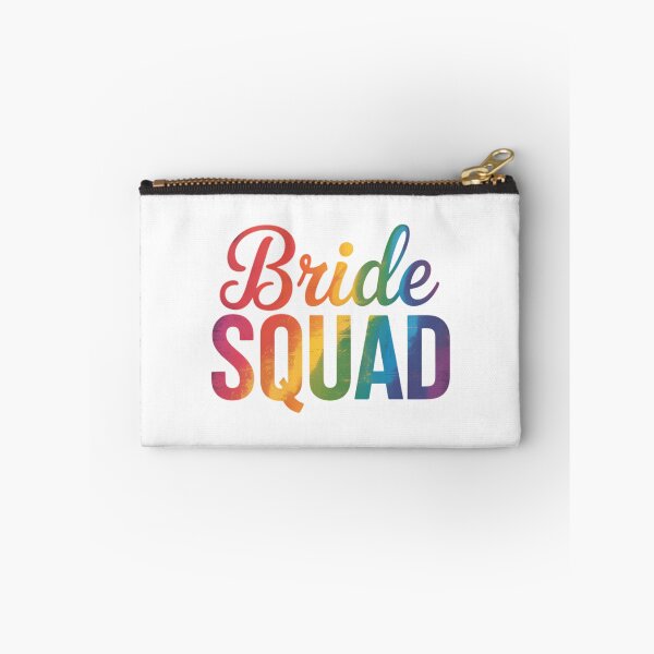 Item preview, Bride Squad - LGBT Pride Rainbow Flag Bachelorette designed and sold by SapfireStuArt.