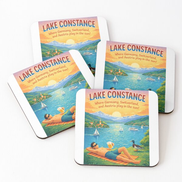 Item preview, Lake Constance Germany Switzerland Austria Alps Lindau Konstanz Bregenz Friedrichshafen designed and sold by Aryabek.
