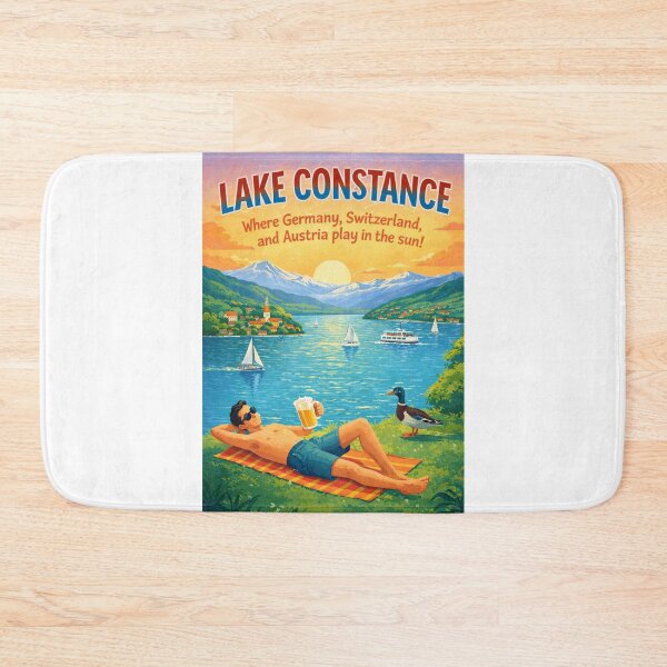 Item preview, Lake Constance Germany Switzerland Austria Alps Lindau Konstanz Bregenz Friedrichshafen designed and sold by Aryabek.